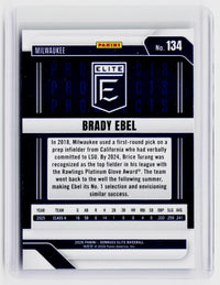 2026 Panini Donruss Elite Prospects Aspirations Brady Ebel #134 /999 - back