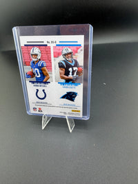 2024 Panini Contenders Rookie Ticket Dual Swatch Adonai Mitchell Xavier Legette DS-6 - back