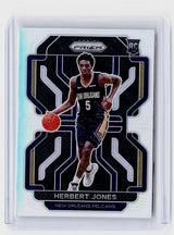 2021-22 Panini Prizm Herbert Jones Rookie Card #329 New Orleans Pelicans - front