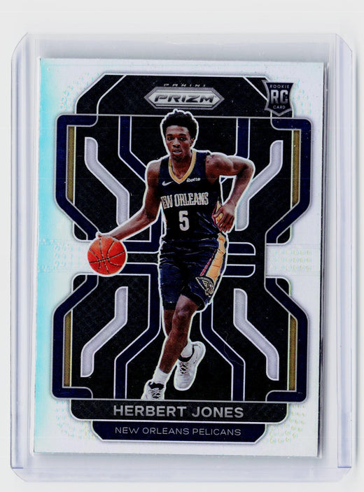 2021-22 Panini Prizm Herbert Jones Rookie Card #329 New Orleans Pelicans - front