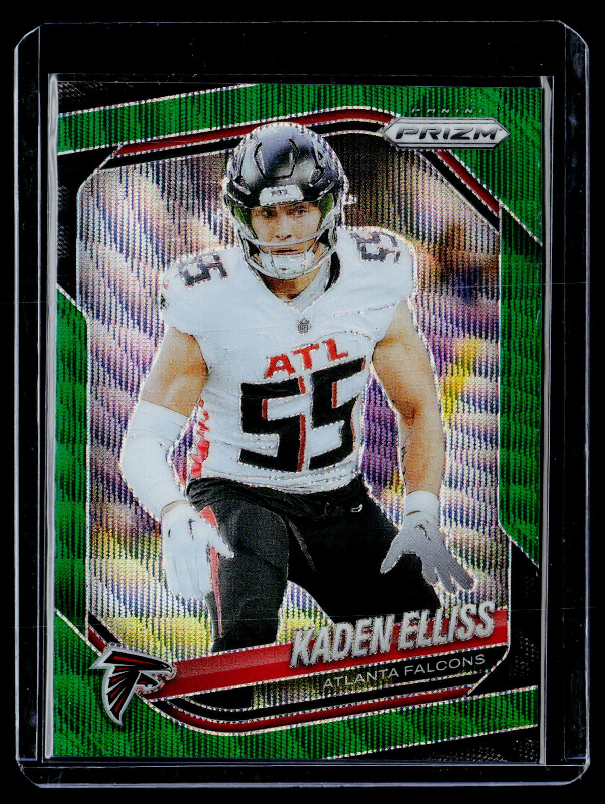 2025 Panini Prizm Football Kaden Elliss #11 Atlanta Falcons - front