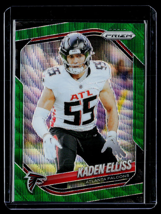 2025 Panini Prizm Football Kaden Elliss #11 Atlanta Falcons - front