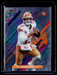 2024 Topps Finest Football Brock Purdy Rare #247 San Francisco 49ers - front