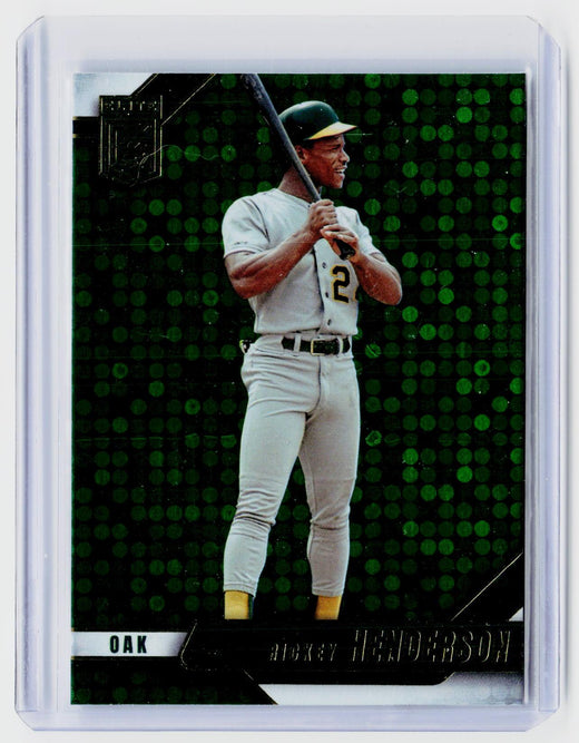 2026 Panini Donruss Elite Baseball Rickey Henderson Oakland Athletics #67 - front