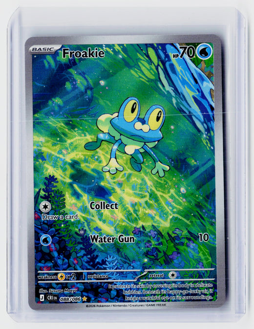Froakie 088/086 Pokémon Trading Card Game Illustration Rare - front