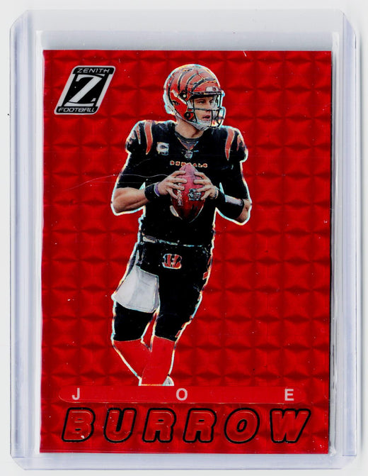 2023 Panini Zenith Football Joe Burrow #9 Cincinnati Bengals - front