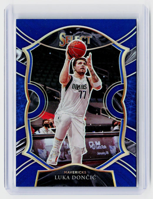 2020-21 Panini Select Basketball Luka Doncic Concourse #15 - front