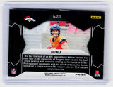 2024 Panini Mosaic NFL Debut Pink Mosaic Bo Nix Rookie Card #271 - back