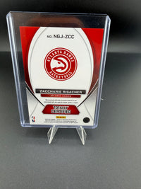 2024-25 Panini Totally Certified Next Generation Jerseys Zacharie Risacher RC - back