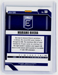 2026 Panini Donruss Elite Baseball Mariano Rivera #50 New York - back