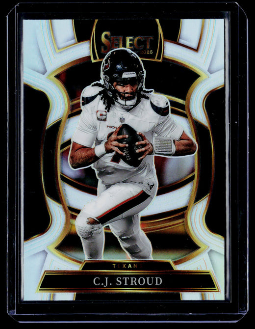 2025 Panini Select Football Concourse #34 C.J. Stroud Houston Texans - front
