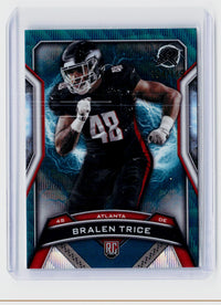 2025 Topps Resurgence Bralen Trice RC #104 Atlanta Falcons - front