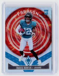 2025 Panini Phoenix Paragon Travis Hunter Rookie Card #12 Jaguars - front