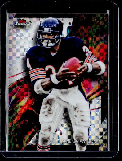 2024 Topps Finest Walter Payton Chicago Bears #13 - front