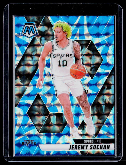2024-25 Panini Mosaic Basketball Jeremy Sochan #54 San Antonio Spurs - front