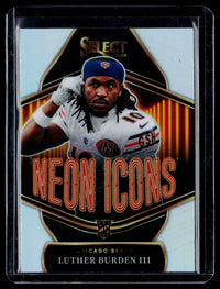 2025 Panini Select Football Luther Burden III Chicago Bears Rookie Card #2 - front