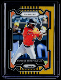 2024 Panini Prizm Baseball Enrique Bradfield Jr. Gold Prizm #6 1/5 - front