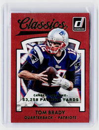 2015 Panini Donruss Classics #249 Tom Brady New England Patriots - front