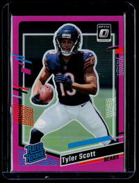 2023 Panini Donruss Rated Rookie Tyler Scott #315 Chicago Bears - front