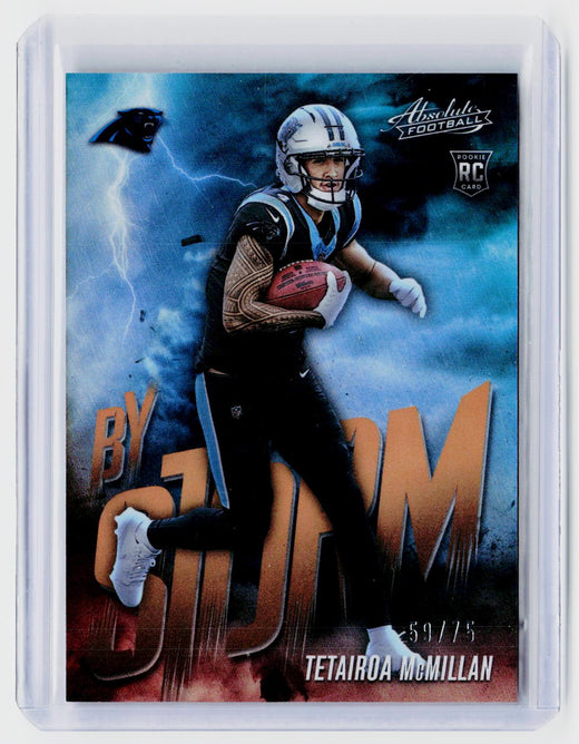 2025 Panini Absolute By Storm Tetairoa McMillan Rookie #16 /75 - front