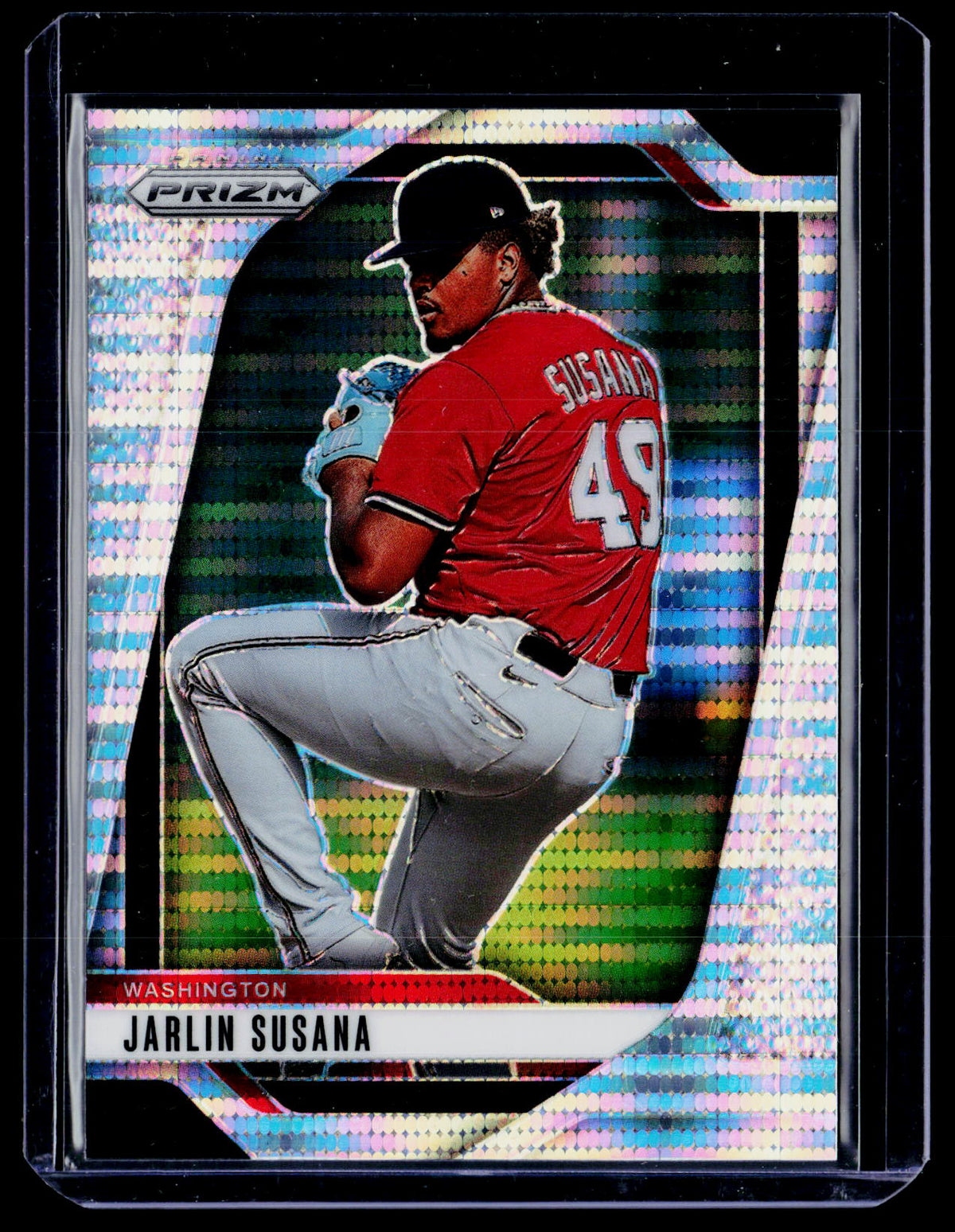 2025 Panini Prizm Baseball Jarlin Susana Pulsar Prizms #272 /499 - front