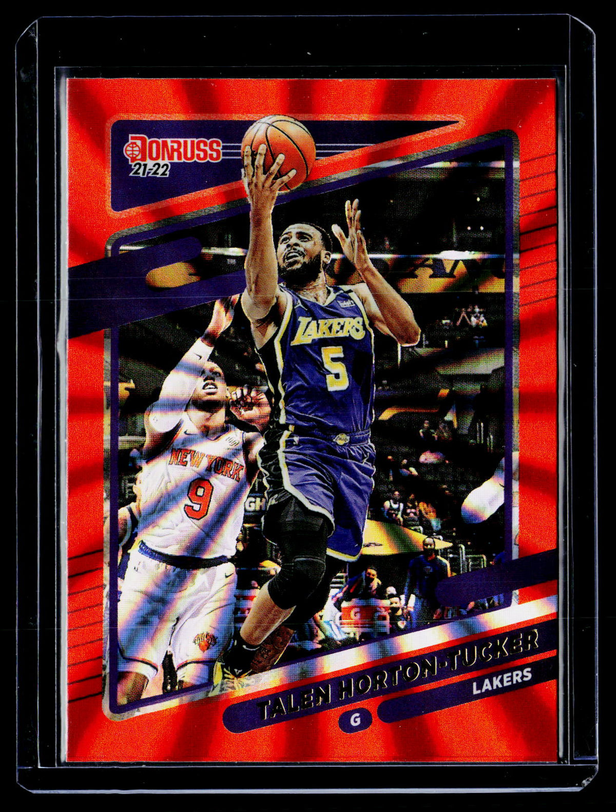 2021-22 Panini Donruss Basketball Talen Horton-Tucker #167 Lakers - front
