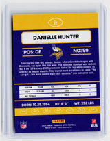 2025 Panini Donruss Optic Gold Danielle Hunter #27 Minnesota Vikings - back