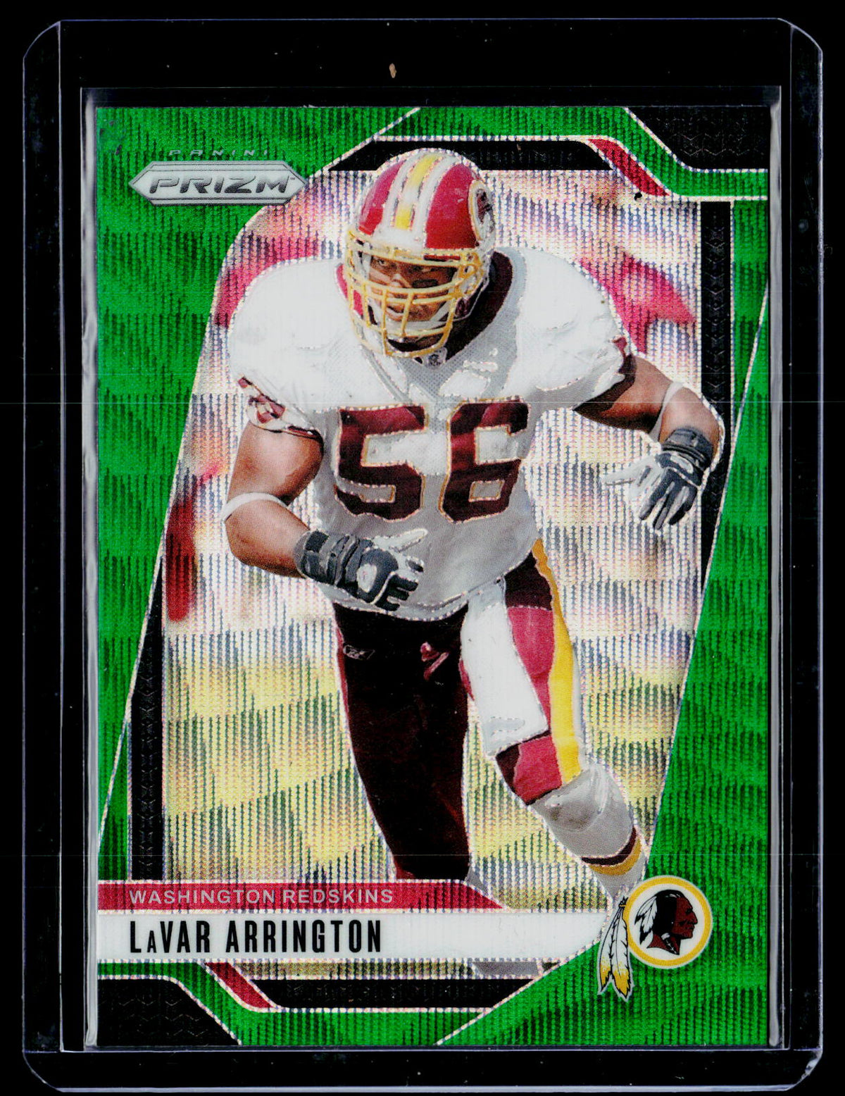 2024 Panini Prizm Football Lavar Arrington Green Prizm #295 - front