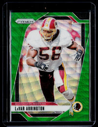 2024 Panini Prizm Football Lavar Arrington Green Prizm #295 - front