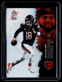 2025 Topps Signature Class Refractor RC #11 Caleb Williams Chicago Bears - front