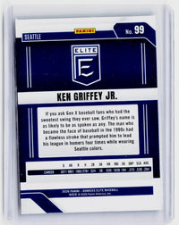 2026 Panini Donruss Elite Baseball Ken Griffey Jr. #99 Seattle Mariners - back