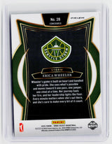 2025 Panini Select WNBA Erica Wheeler #28 Concourse Seattle Storm - back