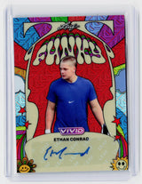2026 Leaf Vivid Ethan Conrad Autograph /14 FA-EC1 - front