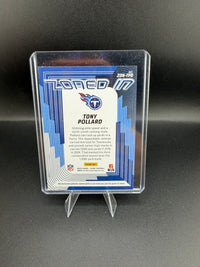 2025 Panini Score Football Zoned In Tony Pollard Memorabilia #ZON-TPD - back