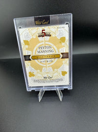 2024 Wild Card 5 Card Draw Stacked Deck Peyton Manning #SD3-PM 1/1 - back