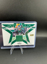 2023 Panini Score Stars of the NFL Garrett Wilson Jersey Card #SNJ-GWN - front