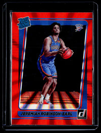 2021-22 Panini Donruss Rated Rookie Jeremiah Robinson-Earl #220 - front