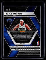 2024-25 Panini Mosaic Basketball Paolo Banchero #1 Orlando Magic - back