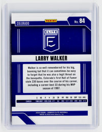 2026 Panini Donruss Elite Baseball Larry Walker #84 Colorado Rockies - back