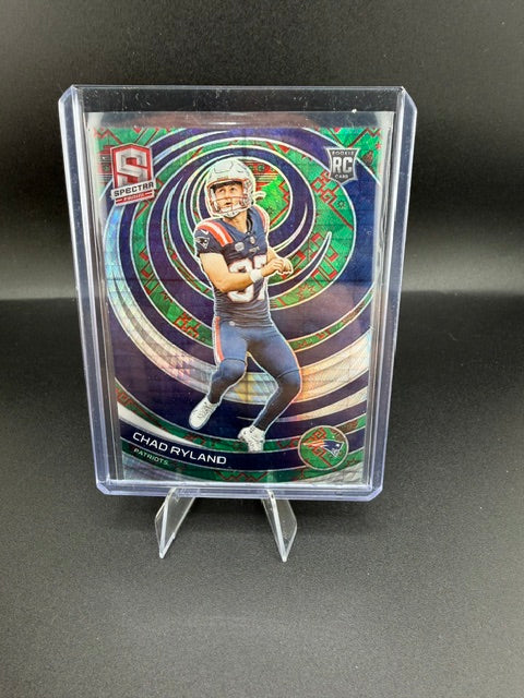 2023 Panini Spectra Football Chad Ryland #167 Lucky Envelopes Rookie 1/8 - front