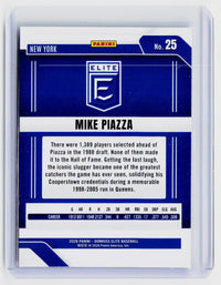 2026 Panini Donruss Elite Baseball Mike Piazza #25 New York Mets - back