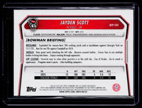 2026 Topps Bowman Chrome Jayden Scott Green Refractor #BCP-103 /399 - back