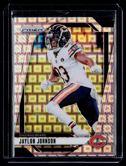 2024 Panini Prizm Football Jaylon Johnson Pandora Prizm #51 037/400 - front