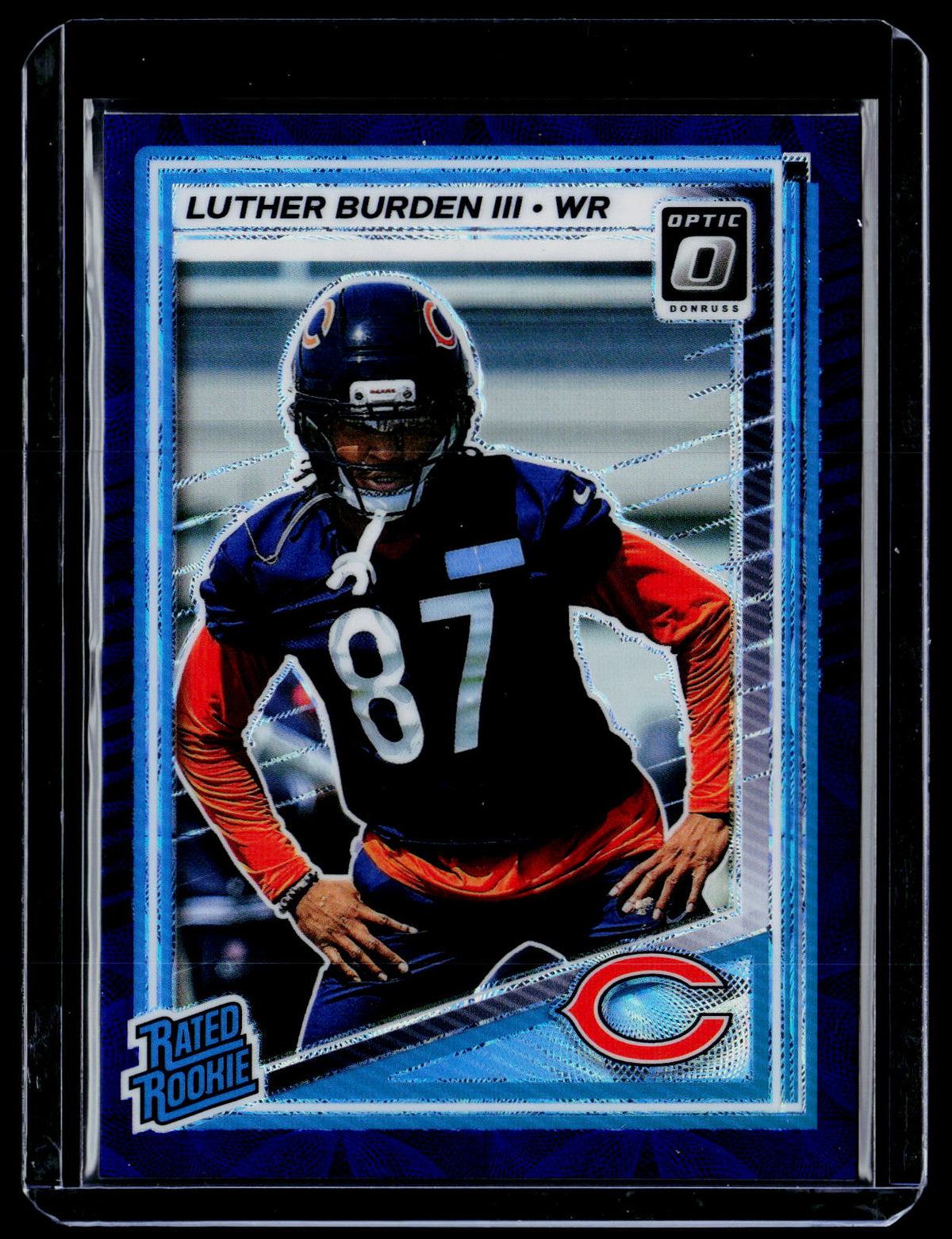 2025 Panini Donruss Optic Rated Rookie Luther Burden III #275 Missouri - front