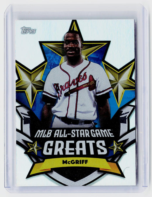 2025 Topps MLB All-Star Game Greats Fred McGriff ASGG-9 Atlanta Braves - front