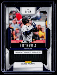 2025 Panini Prizm Baseball Sensational Signatures Austin Wells Auto #SS-AW - back