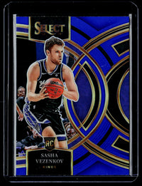 2023-24 Panini Select Basketball Sasha Vezenkov #127 Premier Level Rookie - front