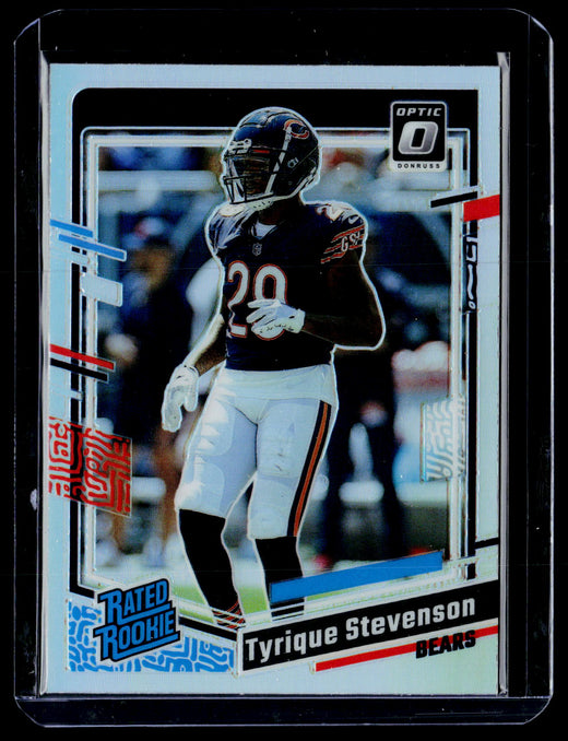 2023 Panini Donruss Optic Rated Rookie Tyrique Stevenson #219 Chicago Bears - front