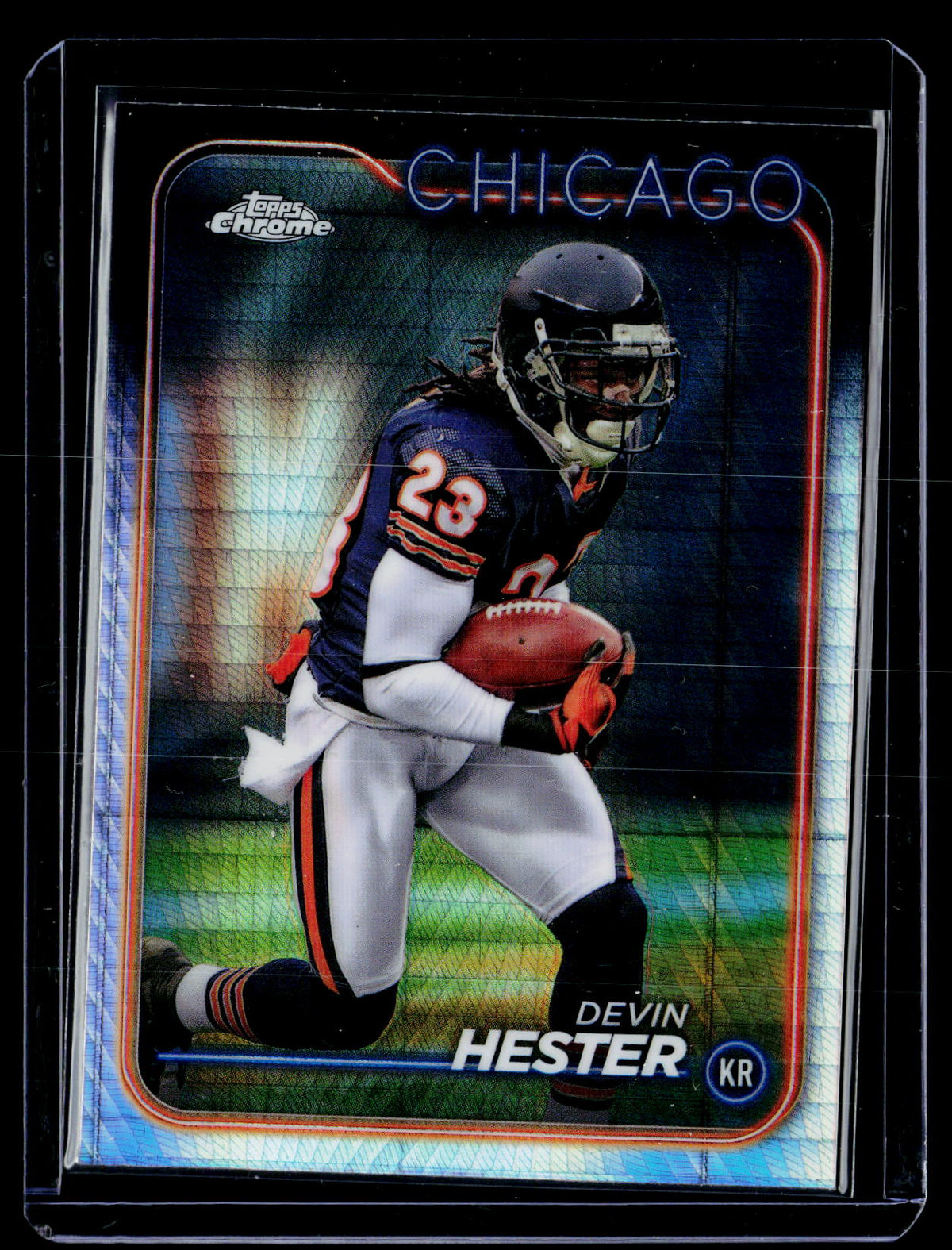 2024 Topps Chrome Devin Hester X-Fractor #17 - front