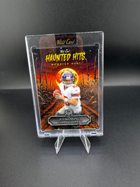 2025 Wild Card Haunted Hits Monster Hunt Eli Manning HHCF-EM - front